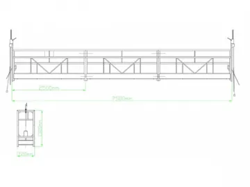 Steel Suspended Access Platform