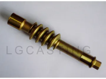 Precision Casting Worm Screw