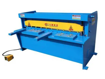 Q11 Mechanical Sheet Metal Shearing Machine