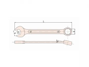 135 Non Sparking Combination Wrench