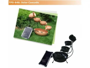 Cascade Solar Fountain