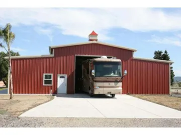 Steel Framed Garage