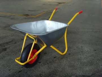 Construction One-wheel Wheelbarrow