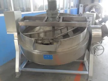 Stainless Steel Jacketed Kettle(Electric Tilting Mixer Kettle)