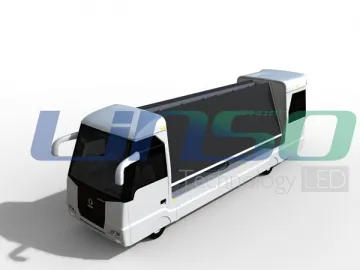 High Definition LED Advertising Trailer