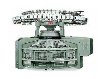 Double Jersey Interlock/Rib Open Width Knitting Machine