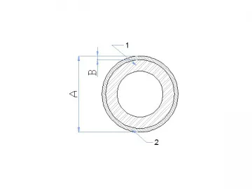 Brazing Material Coated Aluminum Tube