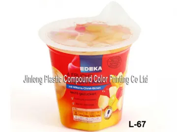 Plastic Cup Cover Packaging Film