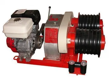 Three Ton Dual Bull Wheel Powered Winch