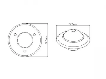 561D UFO CCTV Camera