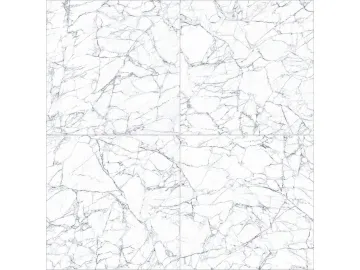 White Carrara Marble Tile  (Porcelain Wall and Floor Tiles, Commercial Indoor and Outdoor Tile)