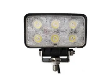 18W Rectangular LED Work Light