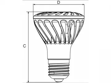 LED PAR20 Reflector Lamp