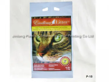 Plastic Flat Cat Litter Bag