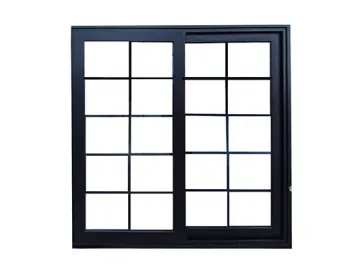 Aluminum Sliding Window, with Aluminum reinforcing Bars