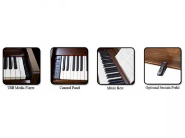 Dk-610 High Security Digital Piano