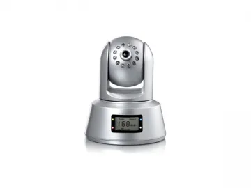 LCD IP PTZ Dome Security Camera