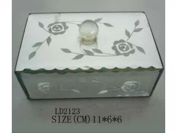 Mirrored Jewelry Box