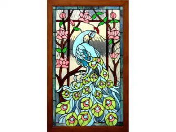 Stained Glass Cabinet Door