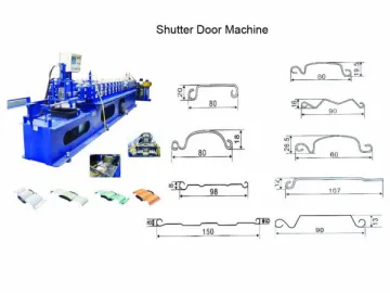 Shutter Door Roll Forming Machine