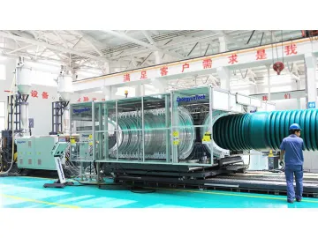 ZC-1200H Corrugated Pipe Extrusion Line