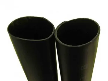 Single Wall Flame Retardant Heat Shrink Tubing  (Item HFR140, Black Heavy Wall Tubing, 3:1 Shrink Ratio)