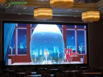 56m2 P6 LED display screen in Shanghai China