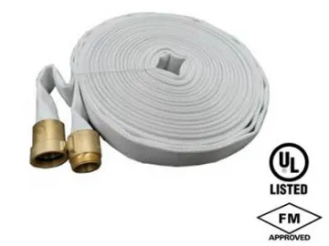 Single Jacket Fire Hose with EPDM Rubber Liner