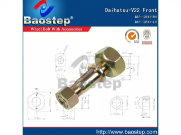 Daihatsu Wheel Nuts and Bolts