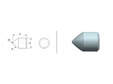 Carbide Insert for Round Shank Picks