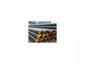 Structure of Insulated Steel Pipe