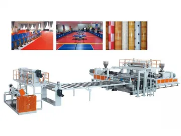 Waterproof Wide Floor Sheet Extrusion Machine