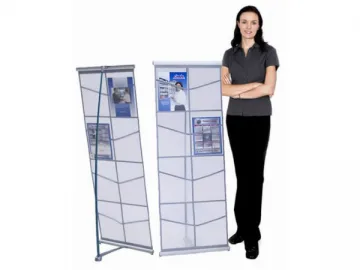 Portable Mesh Brochure Holder