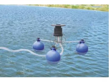 360° Fish Pond Feeding Machine