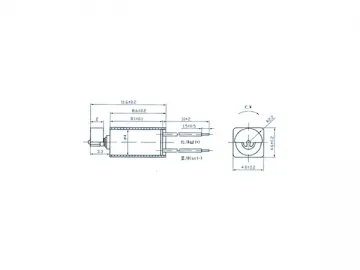 Φ4 Lead Micro Vibrating Motor C3