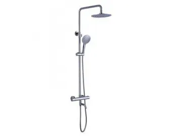 Chrome Thermostatic Mixer Shower Valve with (for Stainless Steel Pipe Shower System)