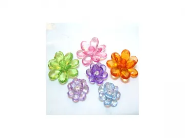 Acrylic Flower Fitting / Crystal Crafts ACF-24