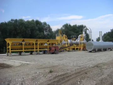 Mobile Asphalt Batching Plant