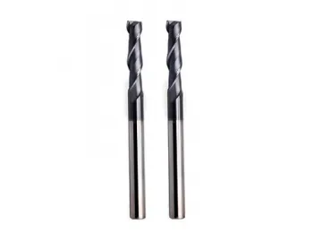 EMA02 2 Flute Square End Mill, Long Length