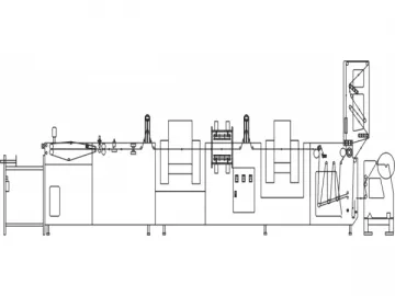 Plastic Patch Bag, Handle Bag Making Machine