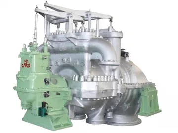 Steam Turbine (Condensing Turbine with Steam Extraction System)