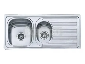 BL-850 Stainless Steel Drainboard Kitchen Sink