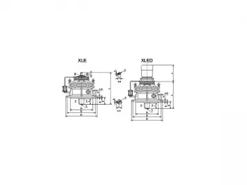 AQL Double Stage Cycloidal Reducer