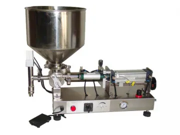 One Head Ointment Filling Machine