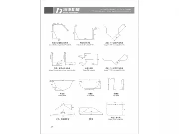 Ridge Cap Forming Machine