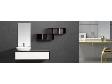 IL-N2105 Wall Hung Bathroom Vanity Set with Mirror