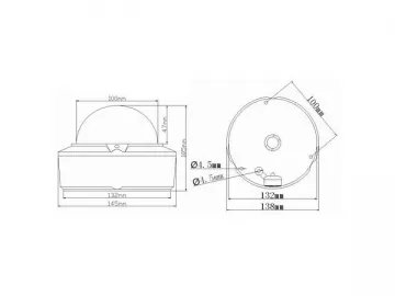 5839DM High Resolution CCTV Camera