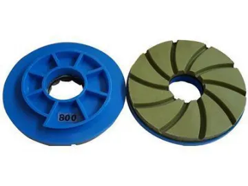 Snail Lock Wet Polishing Pad