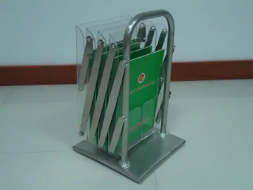 Foldable Acrylic Brochure Holder