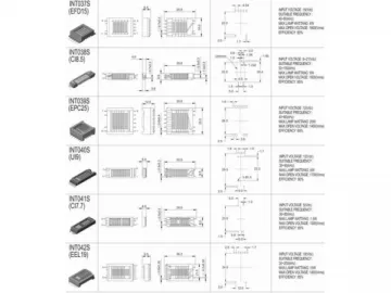 CCFL Driving Inverter Transformer